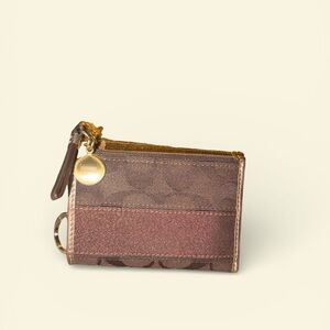 Coach Legacy Coin/Card Holder - Brown